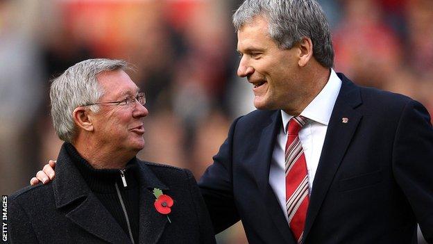 Sir Alex Ferguson and David Gill