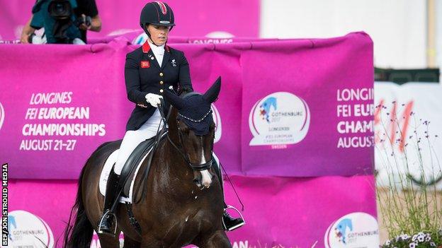 GB Para-dressage team