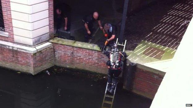 Searches of the River Foss in York