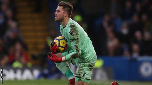 Jack Butland has won six caps for England