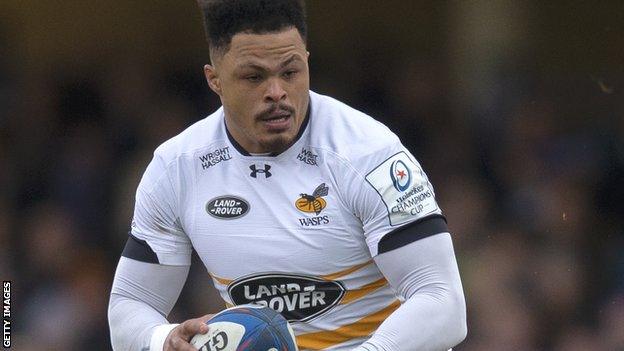 Juan de Jongh in action for Wasps