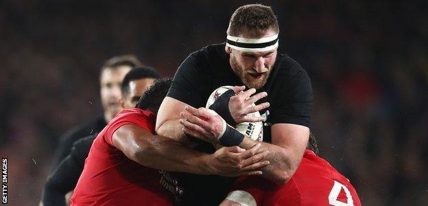 New Zealand captain Kieran Read