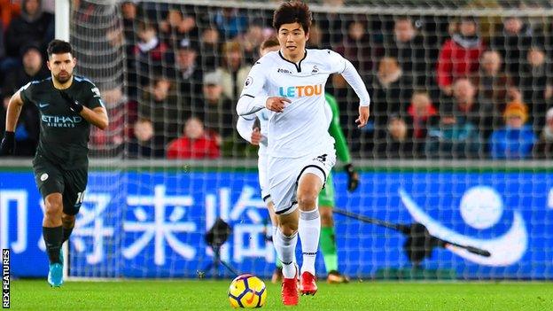 Ki Sung-yueng has played 127 league games for Swansea since joining from Celtic in 2012