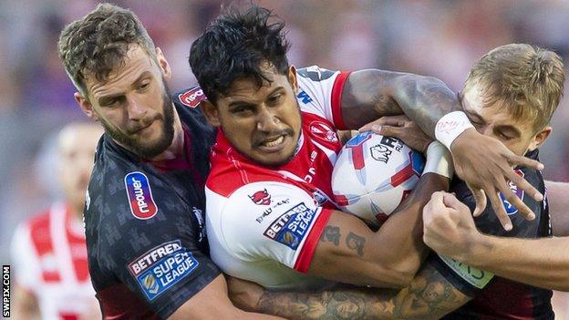 St Helens v Wigan Warriors