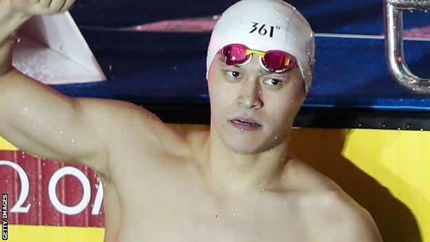 Sun Yang Chinese Swimmer Has Appeal Against Eight Year Ban Upheld By Swiss Tribunal Bbc Sport