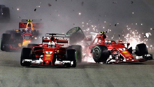 Singapore Grand Prix start