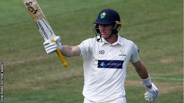 Marnus Labuschagne's two centuries were unable to force victory for Glamorgan