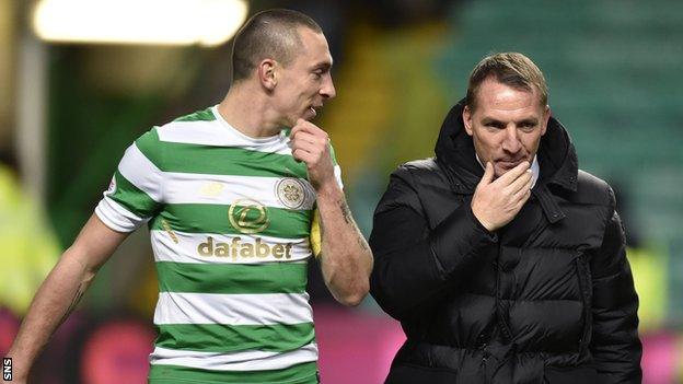 Scott Brown and Brendan Rodgers