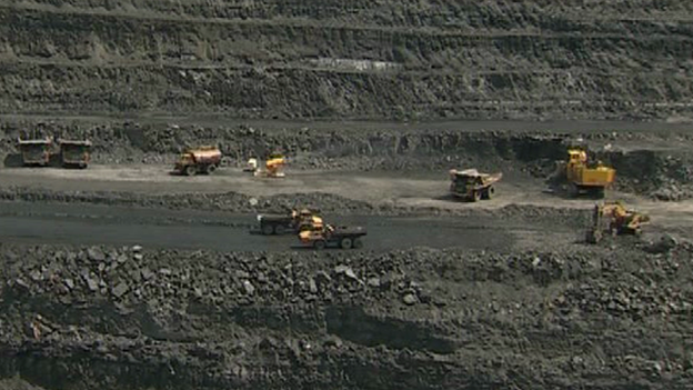 Opencast mine