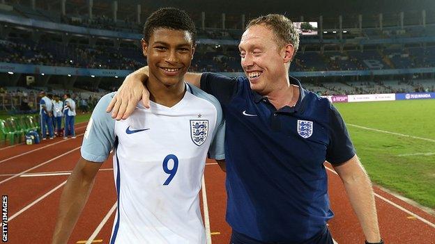 Rhian Brewster and Steve Cooper