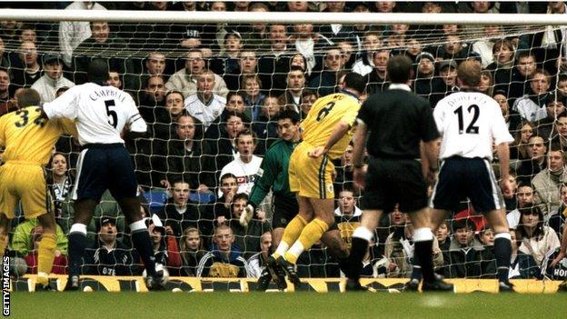 Stockport County play at Tottenham