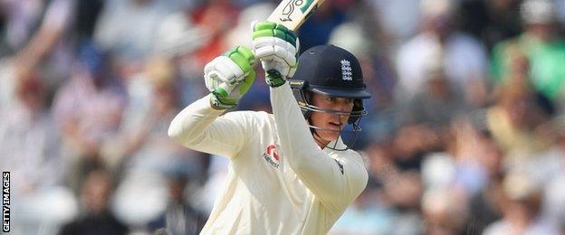 Keaton Jennings made 29 as England opening pair put on 53