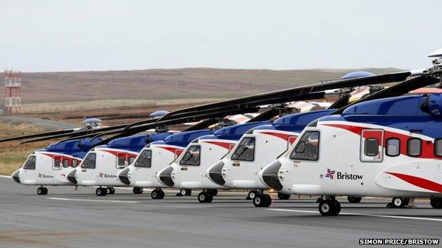 Bristow helicopters