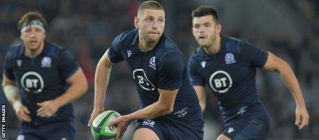 Racing 92 fly-half Russell is Scotland's key playmaker