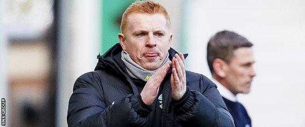 Hibs manager Neil Lennon