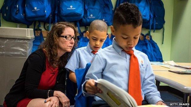 A Success Academy Charter School in Harlem