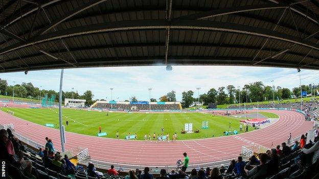 Dublin athletics venue Morton Stadium