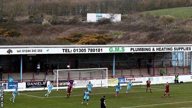 Weymouth's Bob Lucas Stadium has been their home since it first opened as the Wessex Stadium in 1987