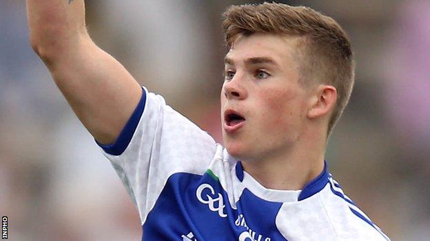 David McAllister marked his Monaghan debut by scoring in the first minute against Fermanagh