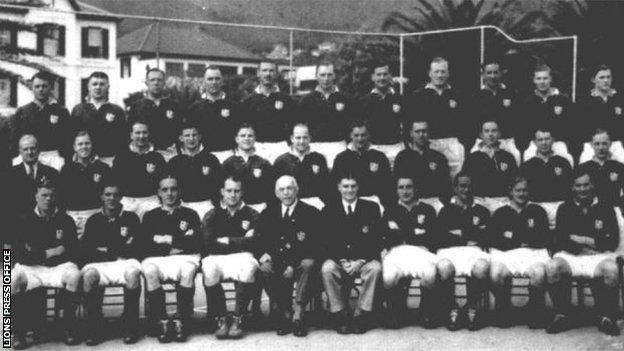 The 1938 Lions squad