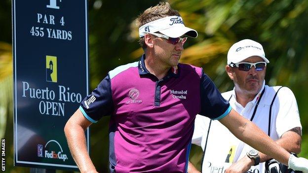 Ian Poulter carded one bogey, one birdie and 16 pars in the final round