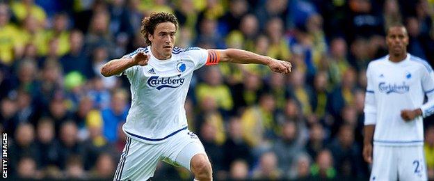 FC Copenhagen's Thomas Delaney