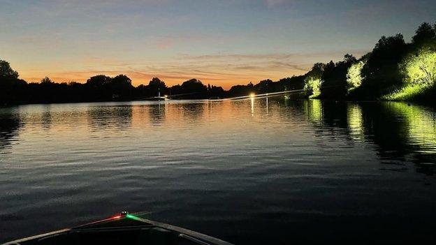 The British Waterski Nationals has drawn dozens of competitors from all different age groups and categories to Oxford