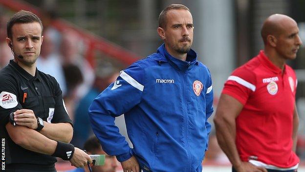 Mark Sampson (middle) and Dino Maamria (right)