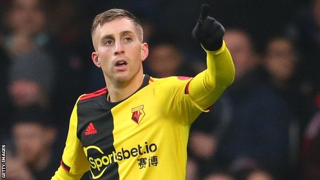 Gerard Deulofeu in action for Watford