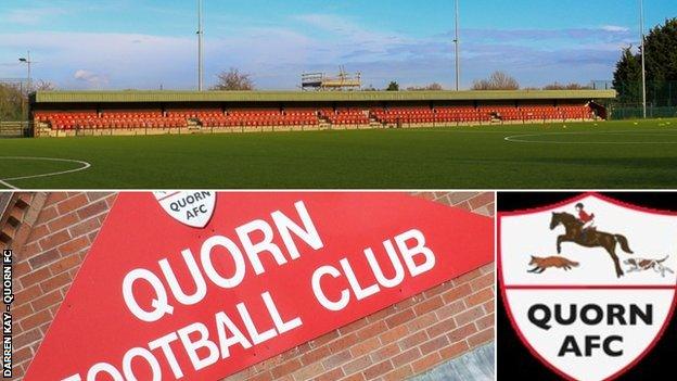 The Luke Varney Stand at Quorn was chiefly funded by the £400,000 the Leicestershire non-league club banked from his £2m move from Crewe to Charlton in 2007