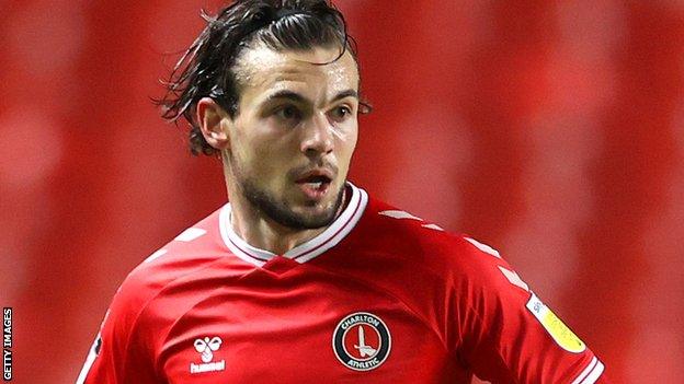 Jake Forster-Caskey in action for Charlton