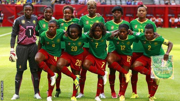 Cameroon women's team