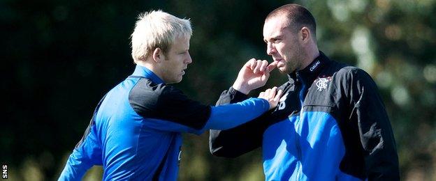 Stevie Naismith and Kris Boyd