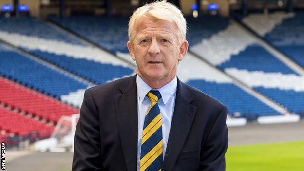 Scotland manager Gordon Strachan