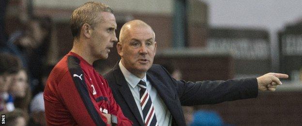 David Weir and Mark Warburton