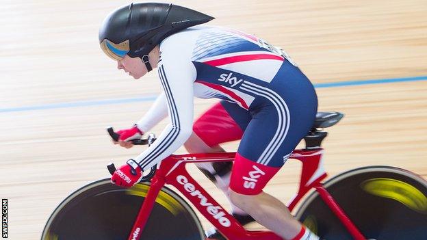 GB Para-cyclist Megan Giglia