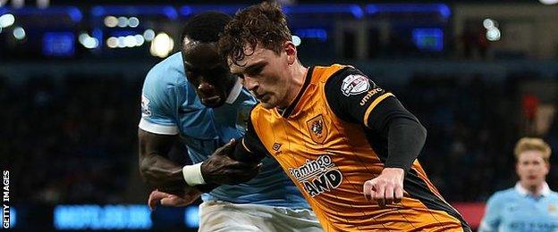 Hull City full-back Andrew Robertston