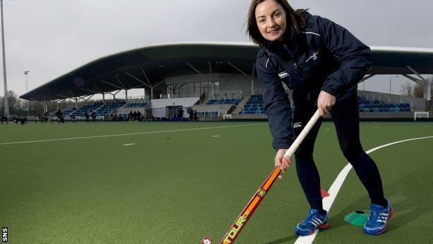 Scotland women's hockey captain Linda Clement