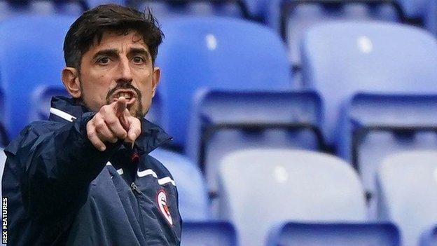 Reading manager Veljko Paunovic