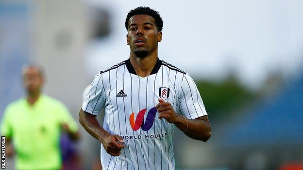 Sylvester Jasper during pre-season with Fulham