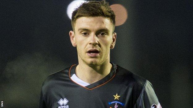 Kilmarnock midfielder Greg Kiltie