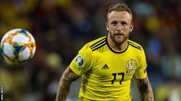 Scotland forward Johnny Russell