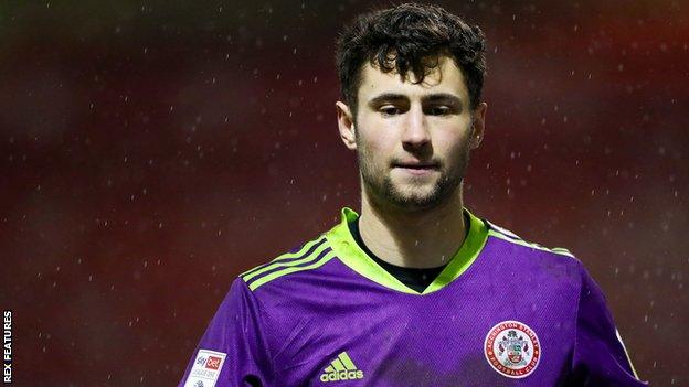 Nathan Baxter made 19 appearances for Accrington Stanley last season