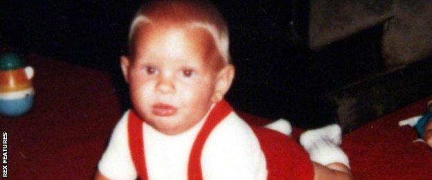 Baby Jenson Button