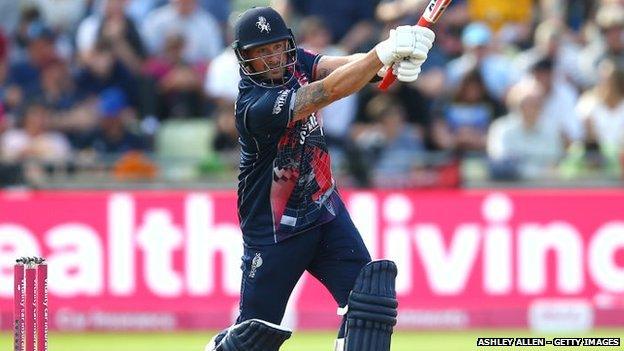 Darren Stevens' 47 not out in the semi-final was his highest T20 score since 2015