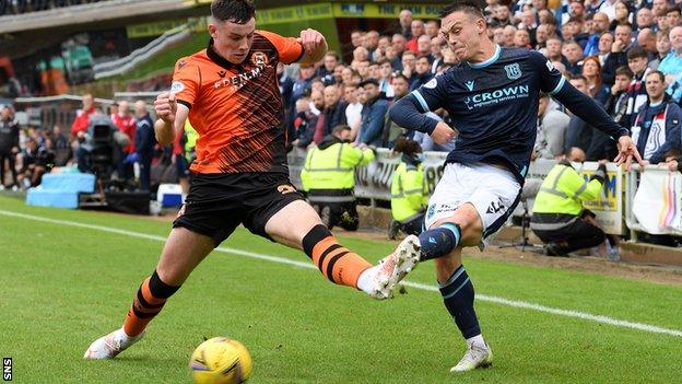 Kerr Smith is the youngest player to feature in a Dundee derby after helping United to a 1-0 win in September at the age of 16 years, nine months and seven days