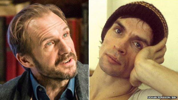 Ralph Fiennes and Rudolf Nureyev