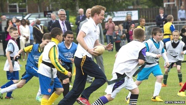 Prince Harry at Inspire Suffolk