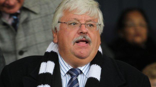 Port Vale chairman Norman Smurthwaite