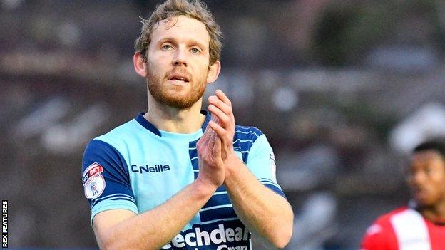 Wycombe striker Craig Mackail-Smith